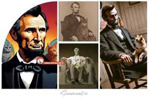 گربه های معروف آبراهام لینکلن