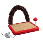 اسکرچر گربه زمینی برس دار رنگ قرمز