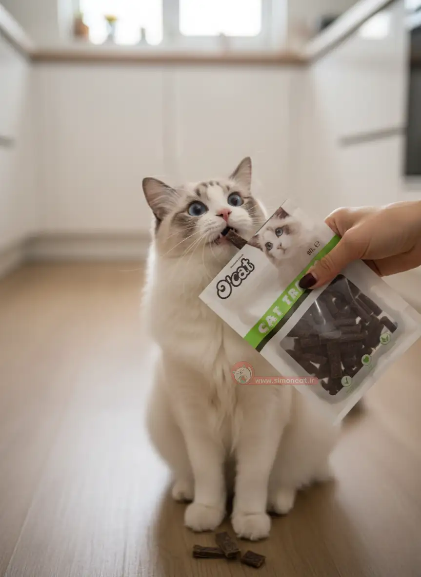 تشویقی ocat طعم مرغ