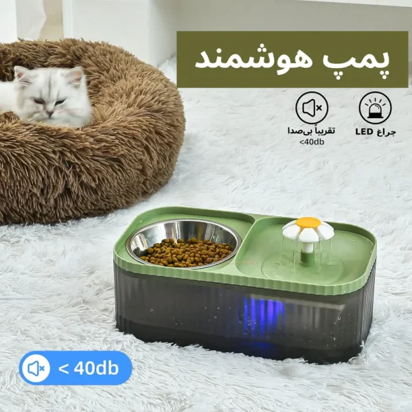 مزایای استفاده از آبخوری دوقلو سگ و گربه