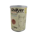 کنسرو غذای گربه ایرانی شایر 400 گرمی مرغ