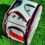 کیف حمل سگ و گربه و جوندگان دو طرف بازشو شفاف