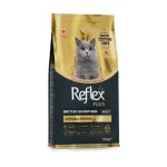 غذای خشک گربه بریتیش مو کوتاه بالغ رفلکس پلاس گلد