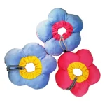 گردنبند الیزابت سگ و گربه بالشتی مدل گل