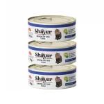 کنسرو گربه شایر ماهی تن و برنج 3 تایی طبیعی