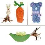 اسباب بازی کت نیپ دار گربه کیسه ای