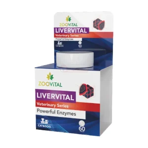قرص تقویت کننده کبد سگ و گربه زوویتال Zoovital livervital