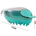 ابعاد برس مخزن دار سگ و گربه مدل منگو