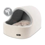 جای خواب سگ و گربه مدل بیفو رنگ شیری