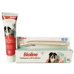 ست مسواک و خمیر دندان پروبیتیک دار گربه و سگ بایولاین