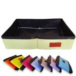 ظرف خاک گربه تاشو برزنتی