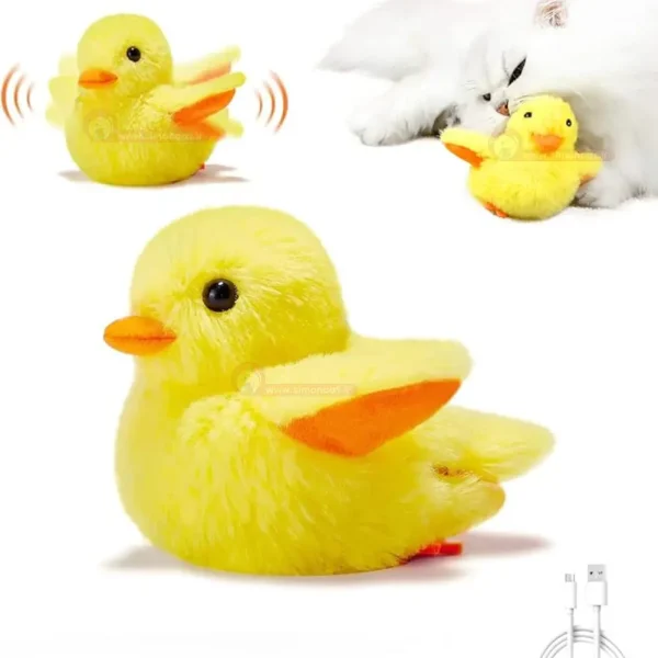 اسباب بازی اردک صدا دار شارژی پت گرویتی