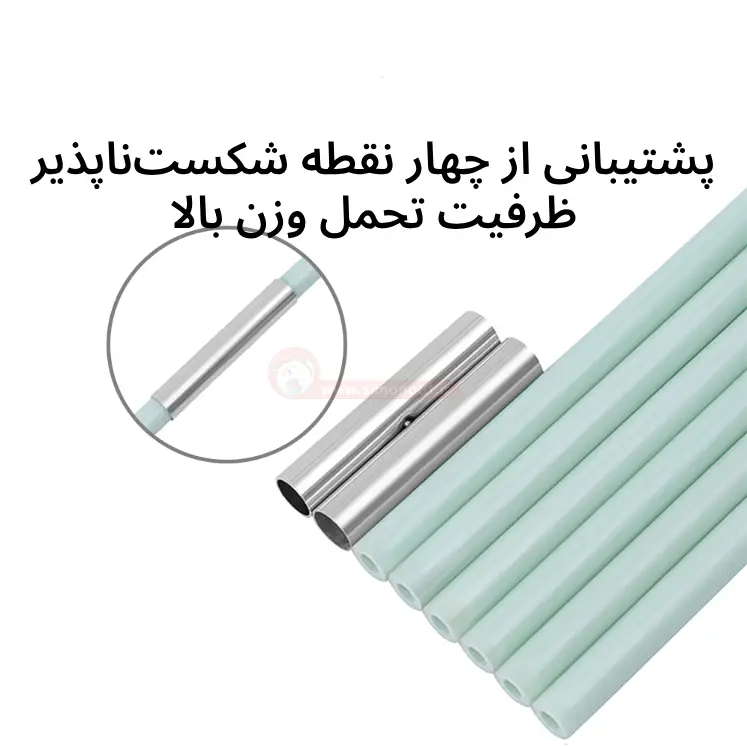 استقامت بالای جای خواب پشت پنجره ای