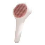 برس سگ و گربه همراه با دکمه تخلیه طرح پنجه