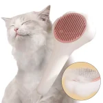 برس مخصوص سگ و گربه همراه با دکمه تخلیه مو مدل پنجه