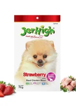 تشویقی سگ با طعم توت فرنگی جرهای JerHigh Chicken