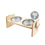 ظرف آب غذای دوقلو سگ و گربه سایز 3 نیناپت