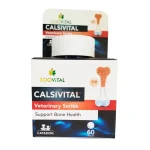 قرص کلسیم سگ و گربه زوویتال Zoovital calsivital بسته 60 عددی