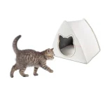 لانه چوبی گربه سه گوش مدل نیناپت سایز 2