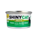 کنسرو گربه جیم کت مدل Shiny با طعم ماهی تن و آلوئه ورا