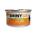 کنسرو گربه جیم کت طعم مرغ در سس مدل شاینی