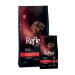 غذای خشک توله سگ با طعم بره و برنج نژاد متوسط و بزرگ برند رفلکس