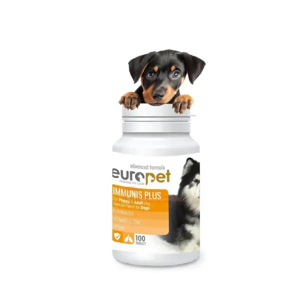 قرص تقویت سیستم ایمنی سگ یوروپت مدل immunis plus