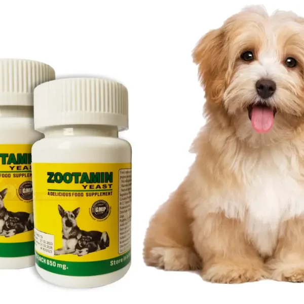 مکمل مخمر و مولتی ویتامین سگ زوتامین 70 عددی