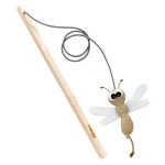 چوب بازی برای گربه مدل فلت پروانه ای