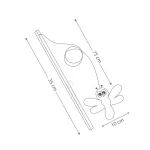 چوب بازی مخصوص گربه نیناپت مدل فلت