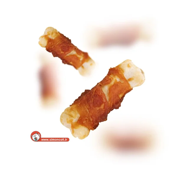 تشویقی سگ مدل دورپیچ مرغ برند شان