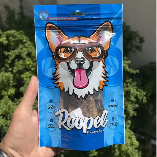 تشویقی سگ گوش گاو روپل