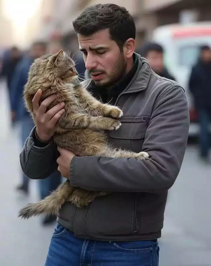 نگرانی گربه در مواقع ضروری
