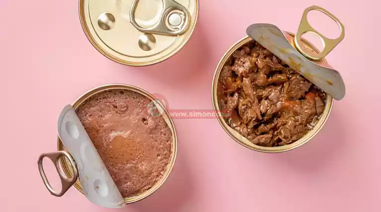 کنسرو گربه با بافت های مختلف