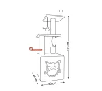 ابعاد درخت گربه نیناپت مدل A