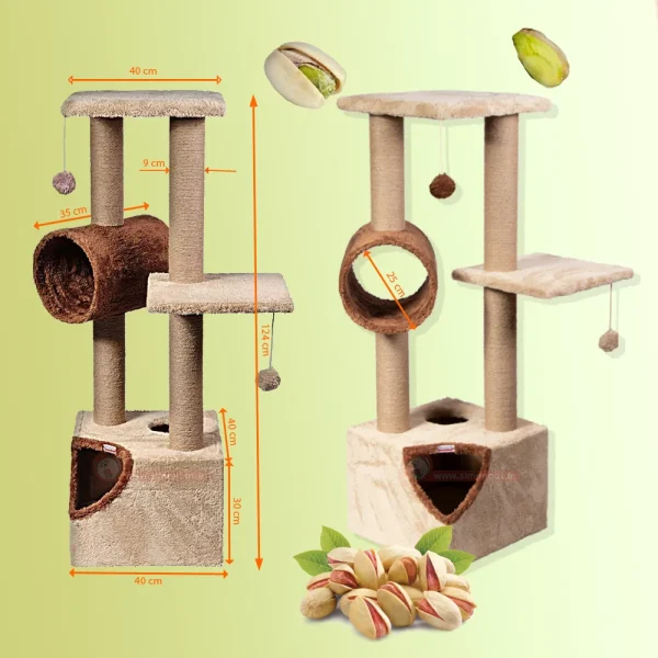 ابعاد اسکرچر پسته کدیپک