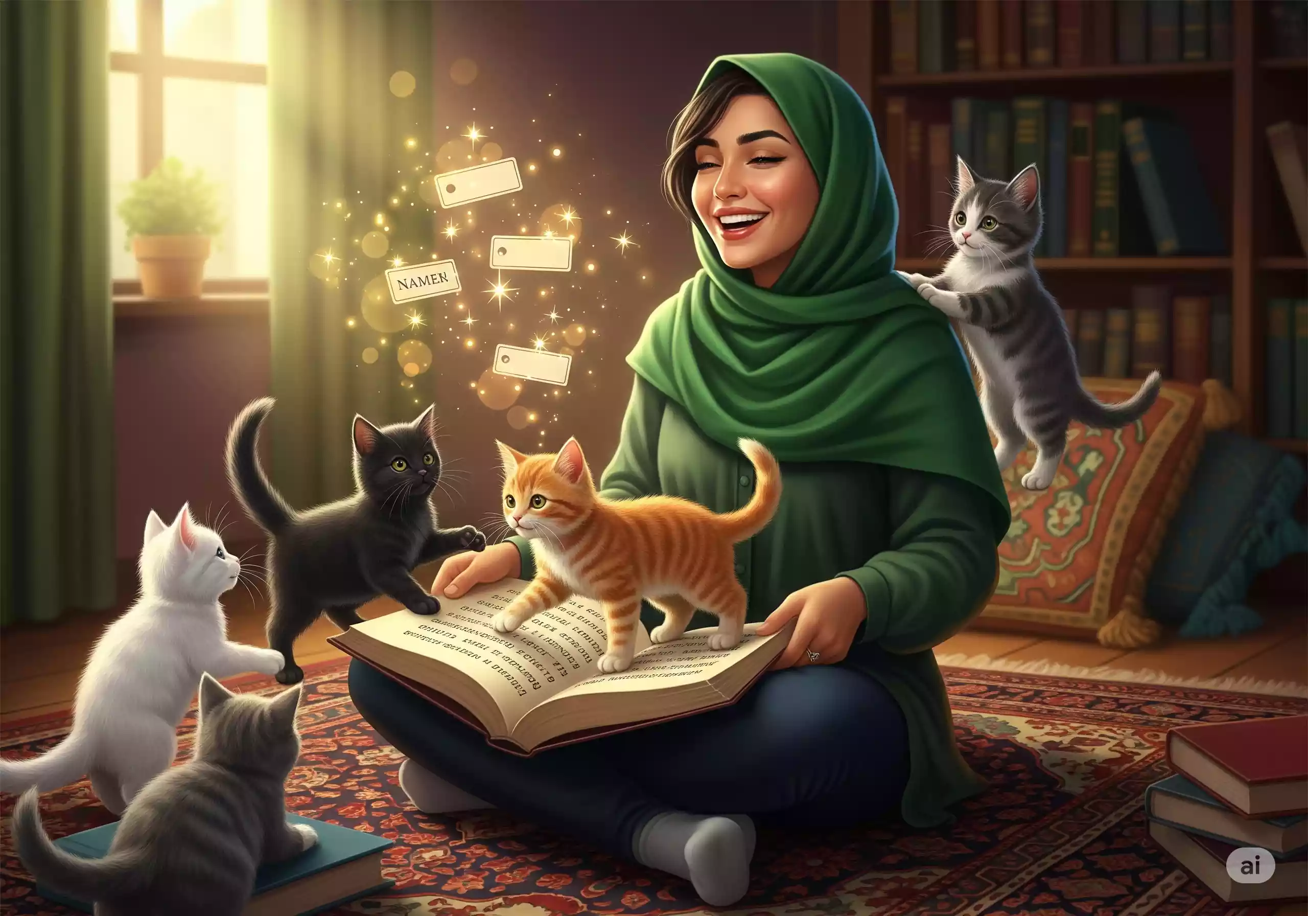 اسامی گربه ها بر اساس رنگ