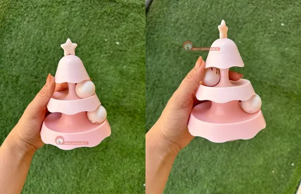اسباب بازی درخت کریسمس توپدار گربه