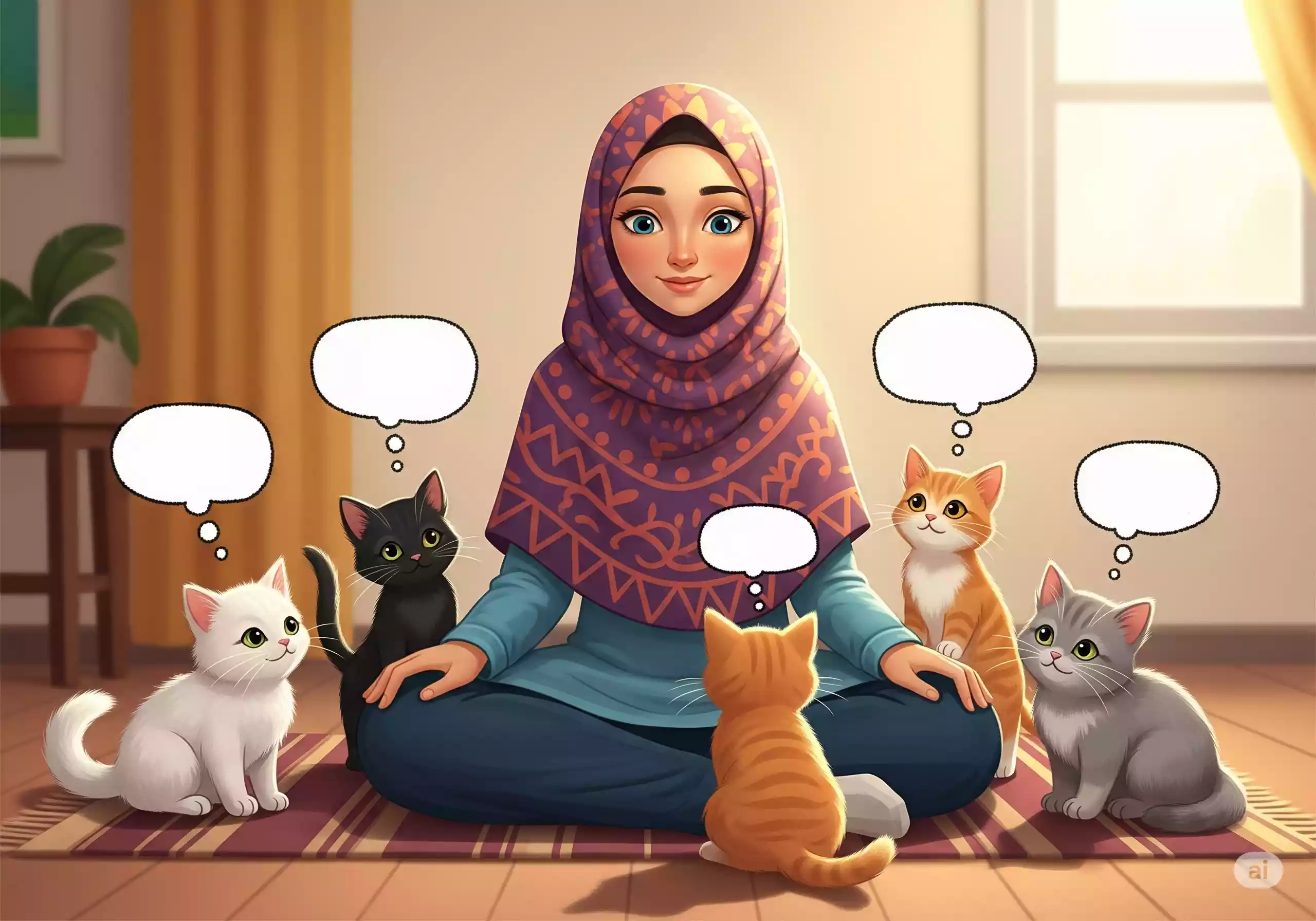 انتخاب اسم گربه ها با توجه به رنگ