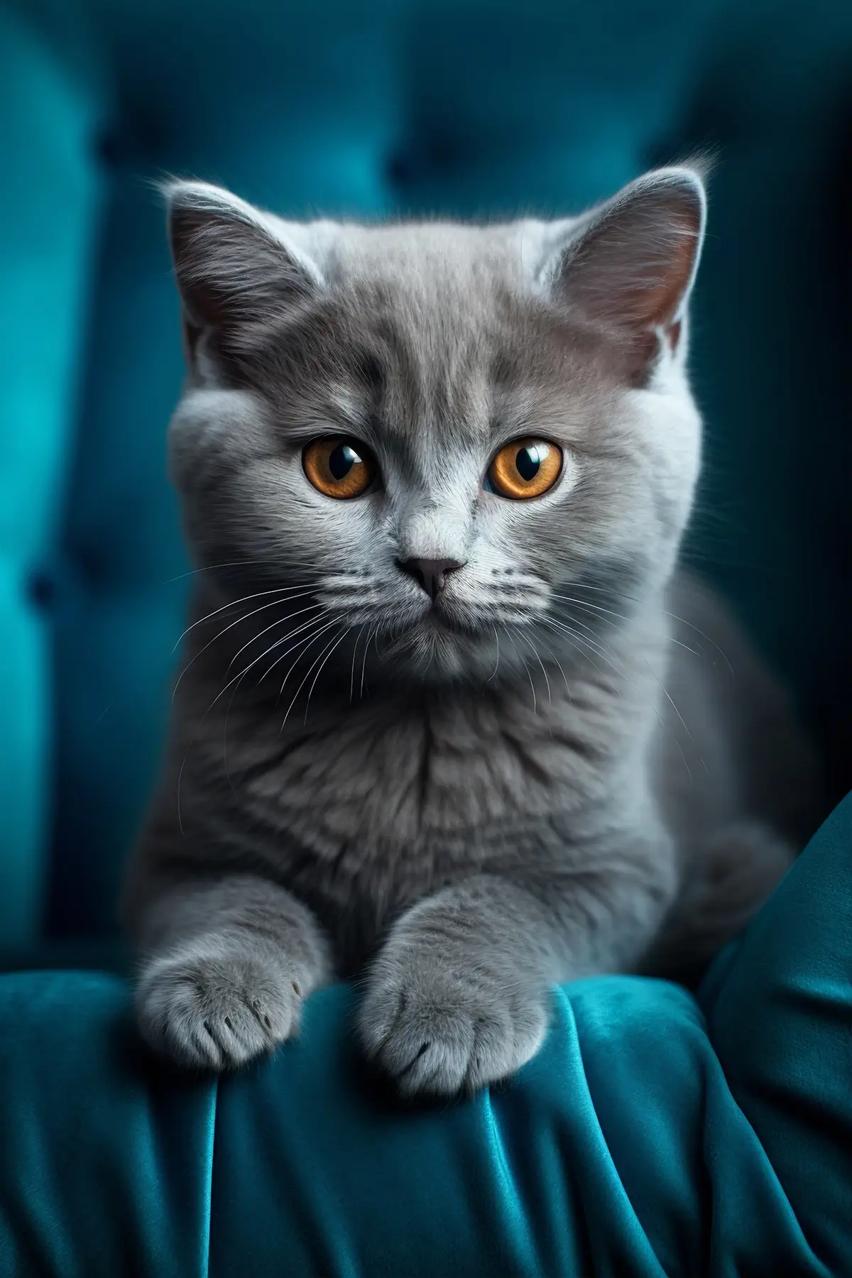 بچه گربه مو کوتاه