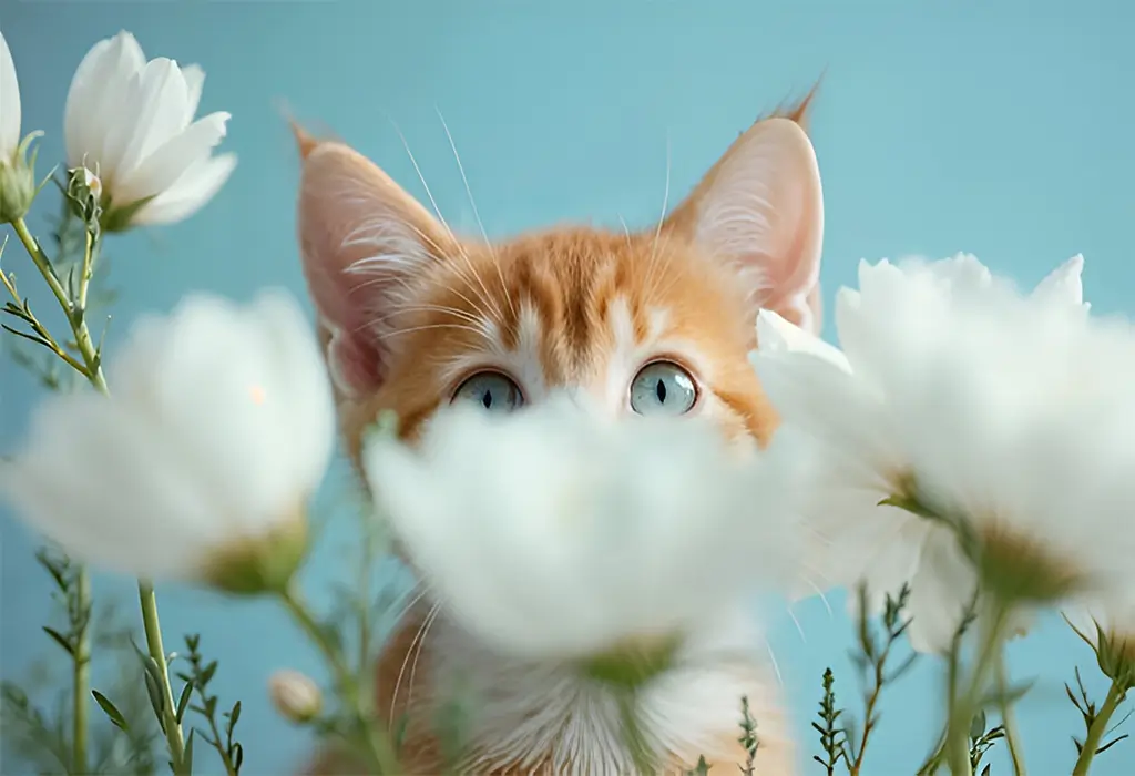 عکس گربه کوچولو پروفایل