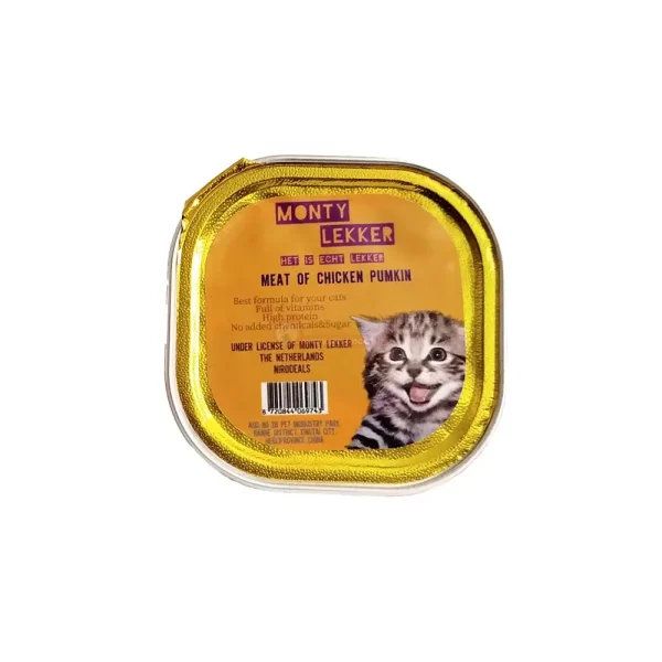 ووم مانتی گربه با طعم مرغ 35 گرمی
