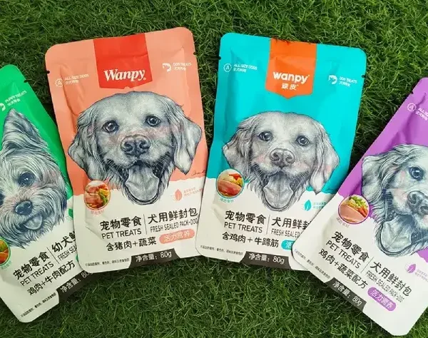 پوچ سگ ونپی با 4 طعم متفاوت