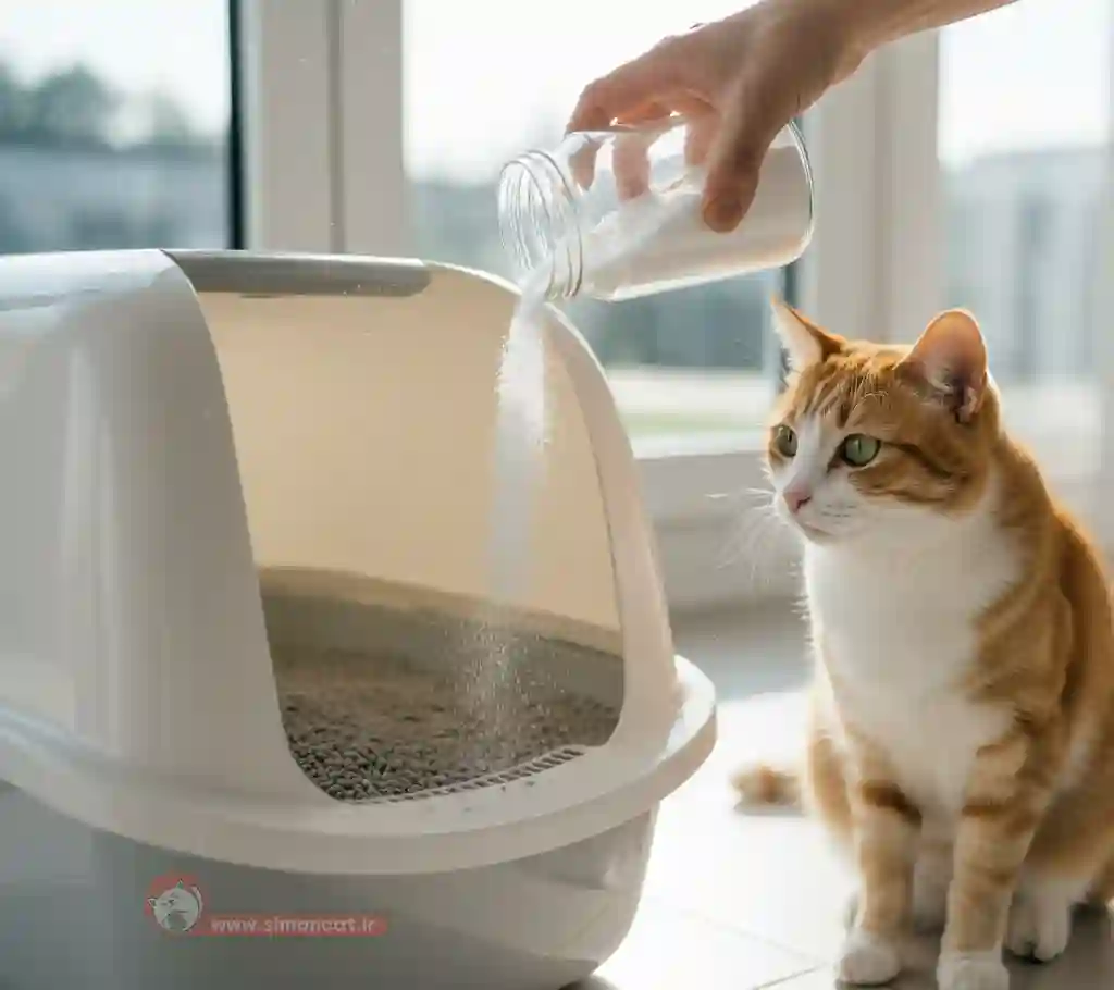 جوش شیرین در خاک گربه