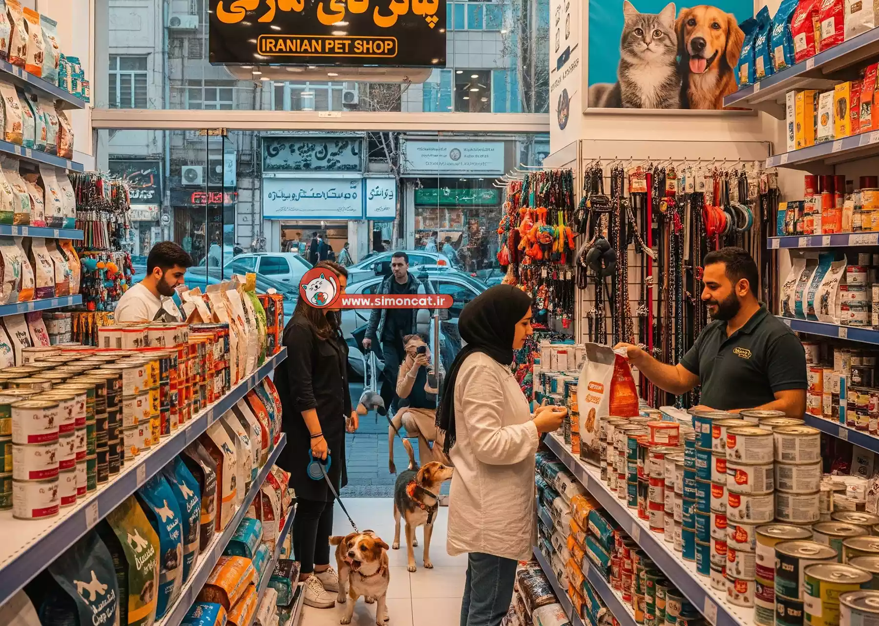 فروش لوازم حیوانات خانگی در تهران