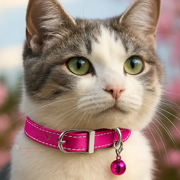 قلاده گردنی طرح چرم سگ و گربه