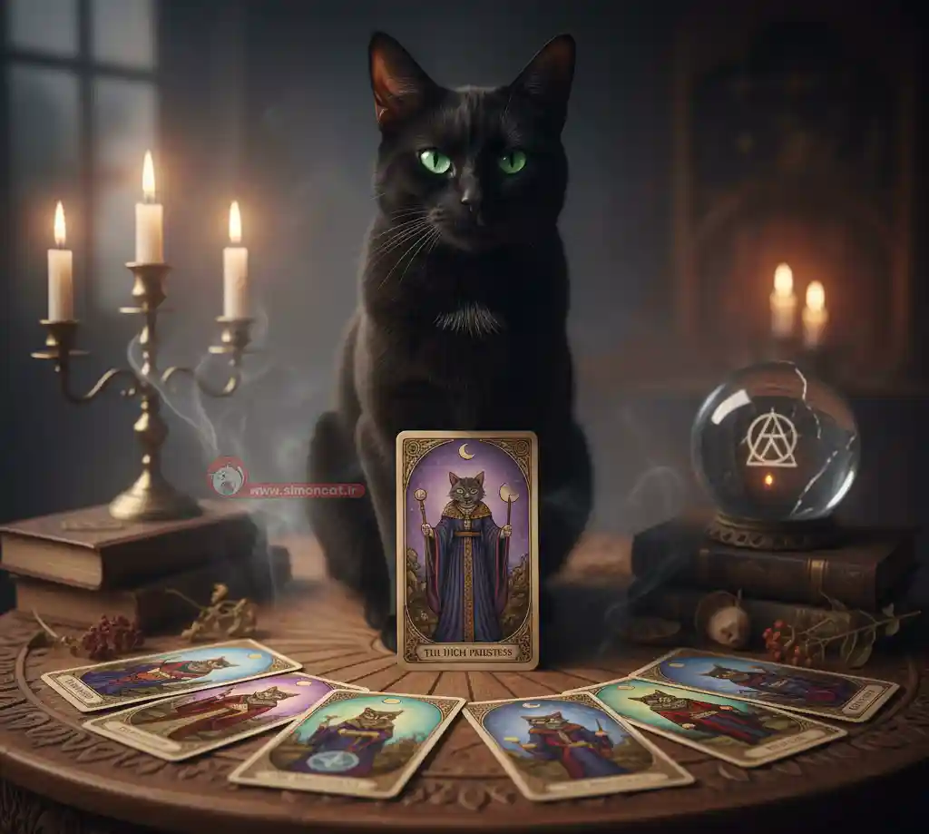 نماد گربه در فال تاروت