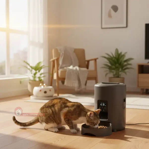 ظرف غذای اتوماتیک برای گربه و سگ