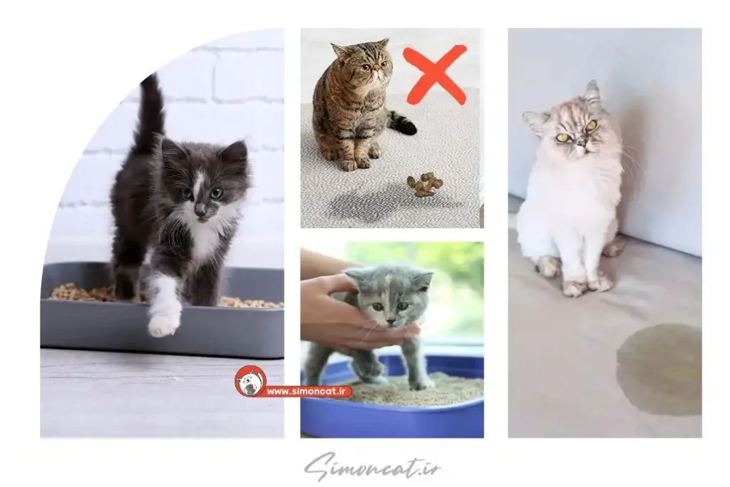 بچه گربه از چه سنی در خاک دستشویی میکند