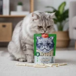 تشویقی گربه ونپی علف گربه و مرغ خشک